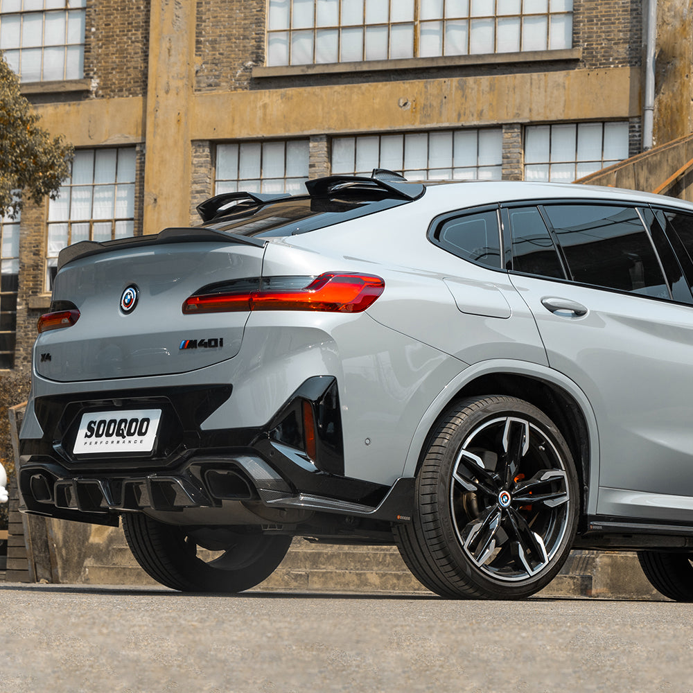 Diffusor Heckdiffosr SQ passend für BMW X4 G02 LCI   Sooqoo