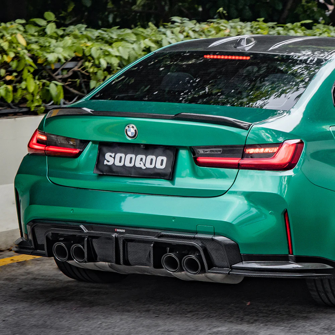 Heckdiffusor SQ-A passend für BMW M3 G80 G81 & M4 G82 G83   Sooqoo