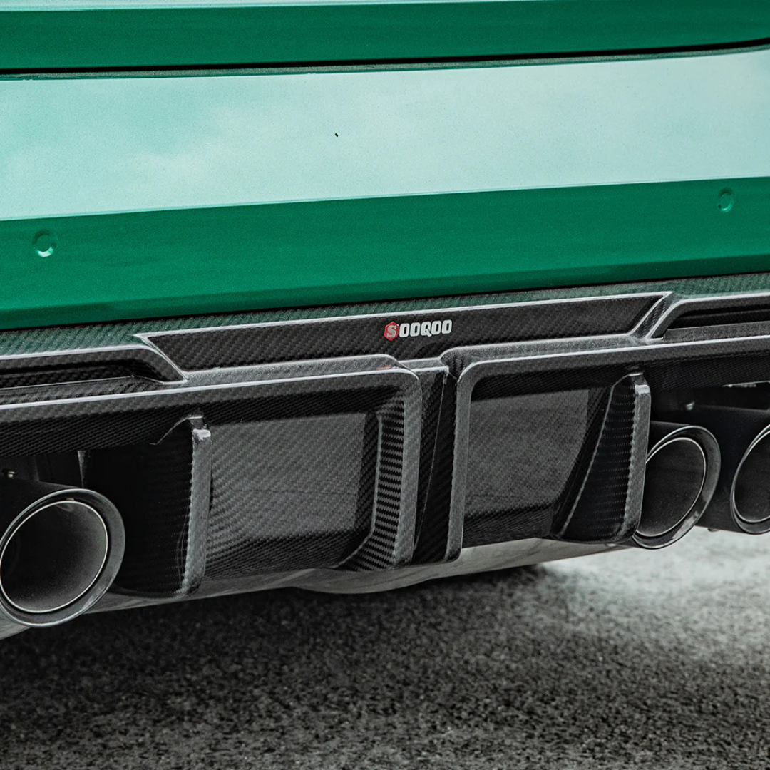 Heckdiffusor SQ-A passend für BMW M3 G80 G81 & M4 G82 G83   Sooqoo