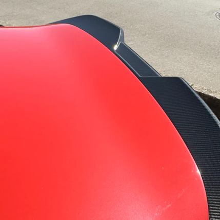 Spoiler Abrisskante V.1 aus PrePreg Carbon passend für BMW M2 G87   FLOW DOWN®