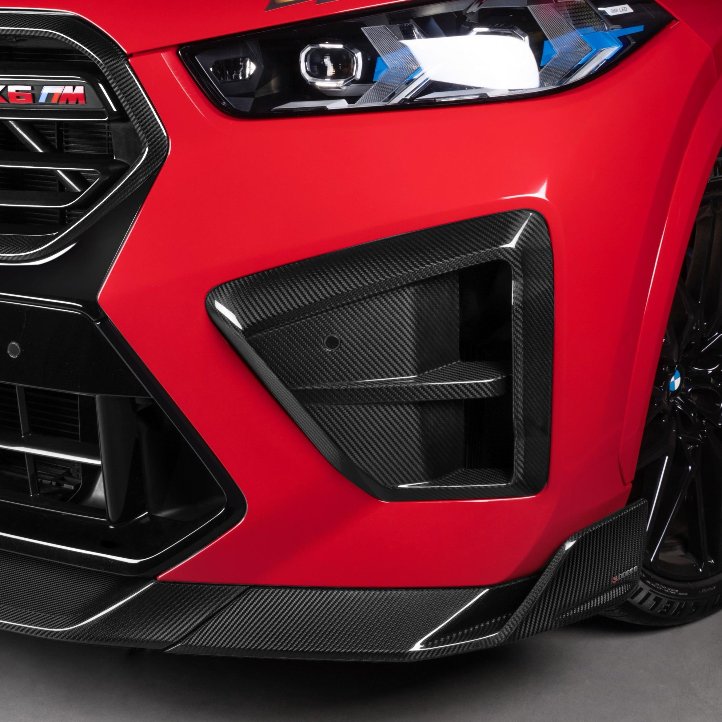 Front Lufteinlässe passend für BMW X5M F95 X6M F96 LCI   Sooqoo