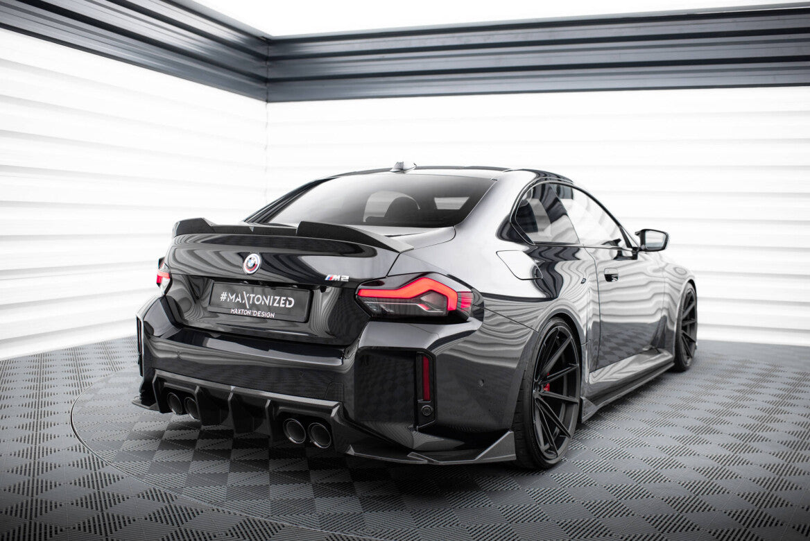 Carbon Fiber Heck Ansatz Flaps Diffusor für BMW M2 G87