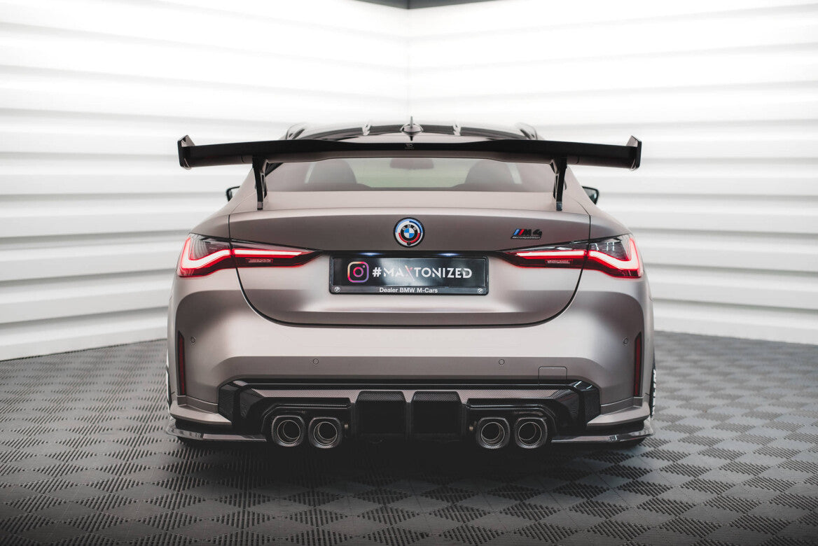 Carbon Fiber Heck Ansatz Flaps Diffusor für BMW M4 G82