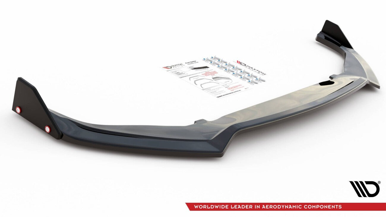 Cup Spoiler Lip Front Approach V.3 +Flaps for Toyota GR Yaris 