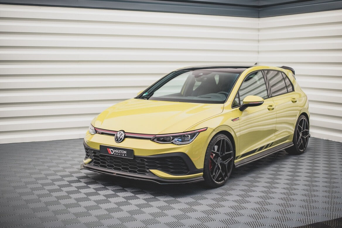 Cup Spoilerlippe Front Ansatz V.3 für VW Golf 8 GTI Clubsport