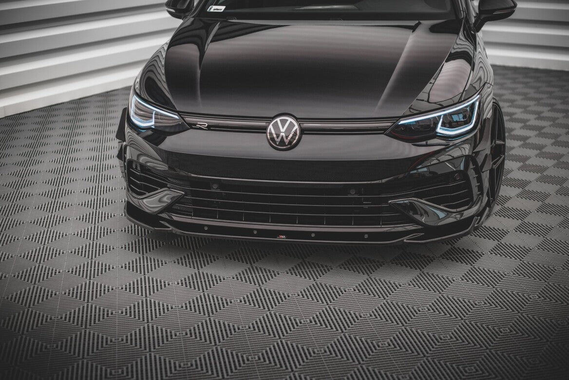 Cup Spoilerlippe Front Ansatz V.4 für VW Golf R Mk8