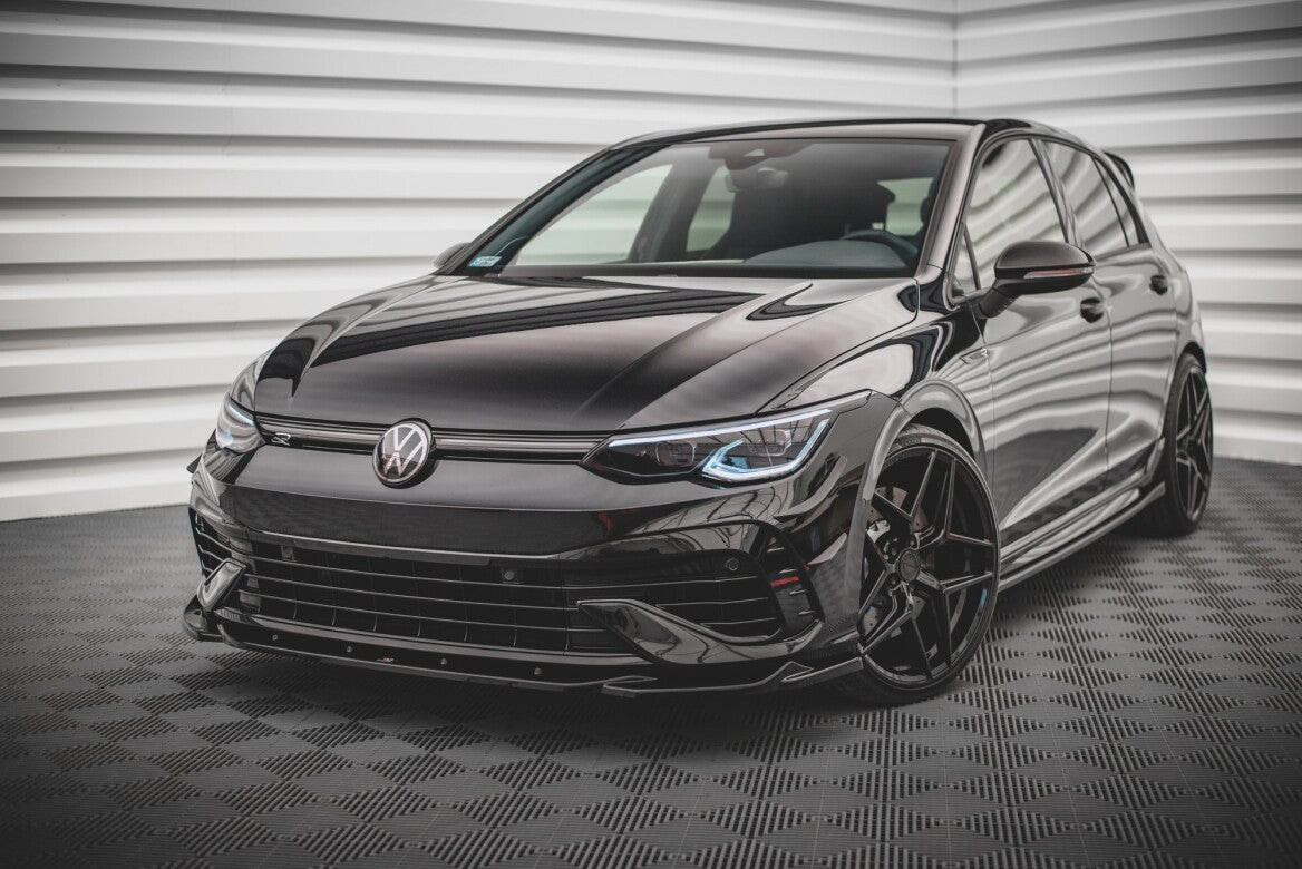 Cup Spoilerlippe Front Ansatz V.4 für VW Golf R Mk8