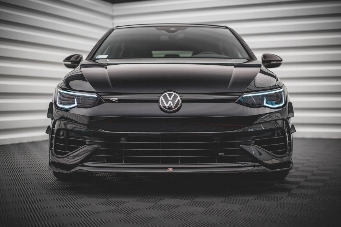 Cup Spoilerlippe Front Ansatz V.6 für VW Golf R Mk8