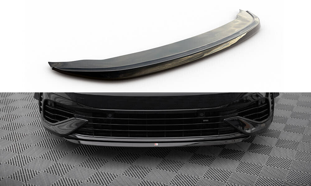 Cup Spoiler Lip Front Approach V.7 for Volkswagen Golf R Mk8