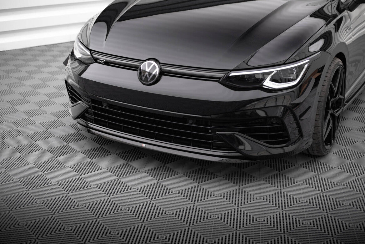 Cup Spoilerlippe Front Ansatz V.7 für Volkswagen Golf R Mk8