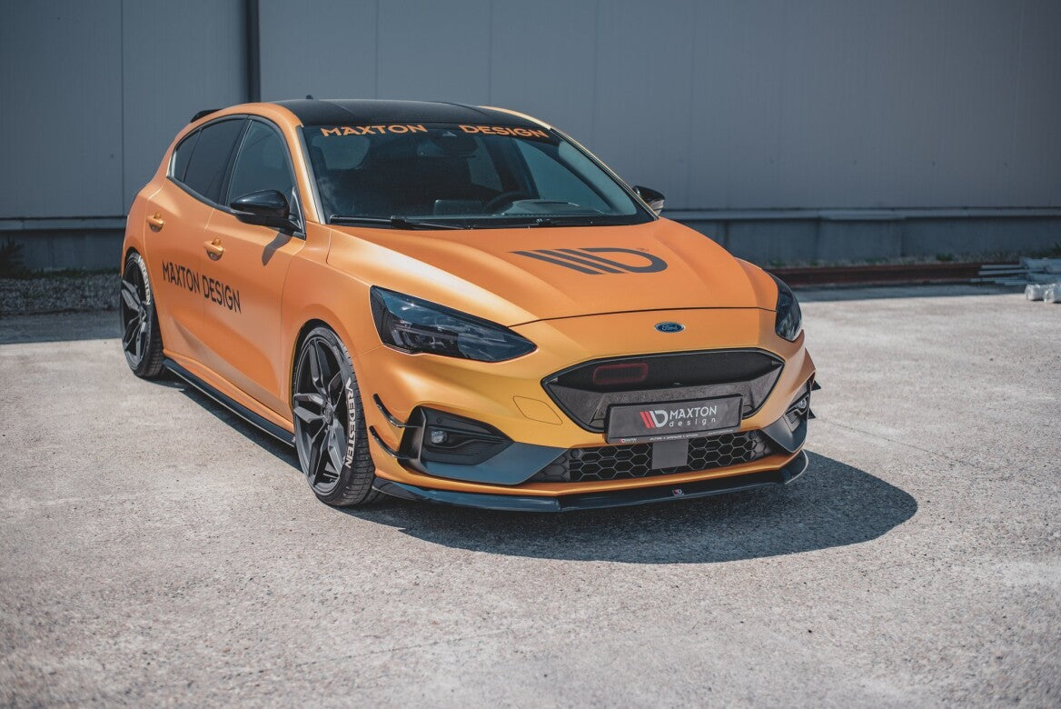 Cup Spoilerlippe Front Ansatz V.8 für Ford Focus ST / ST-Line Mk4