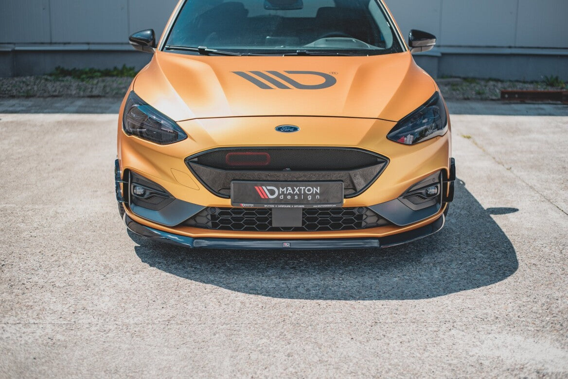 Cup Spoilerlippe Front Ansatz V.8 für Ford Focus ST / ST-Line Mk4