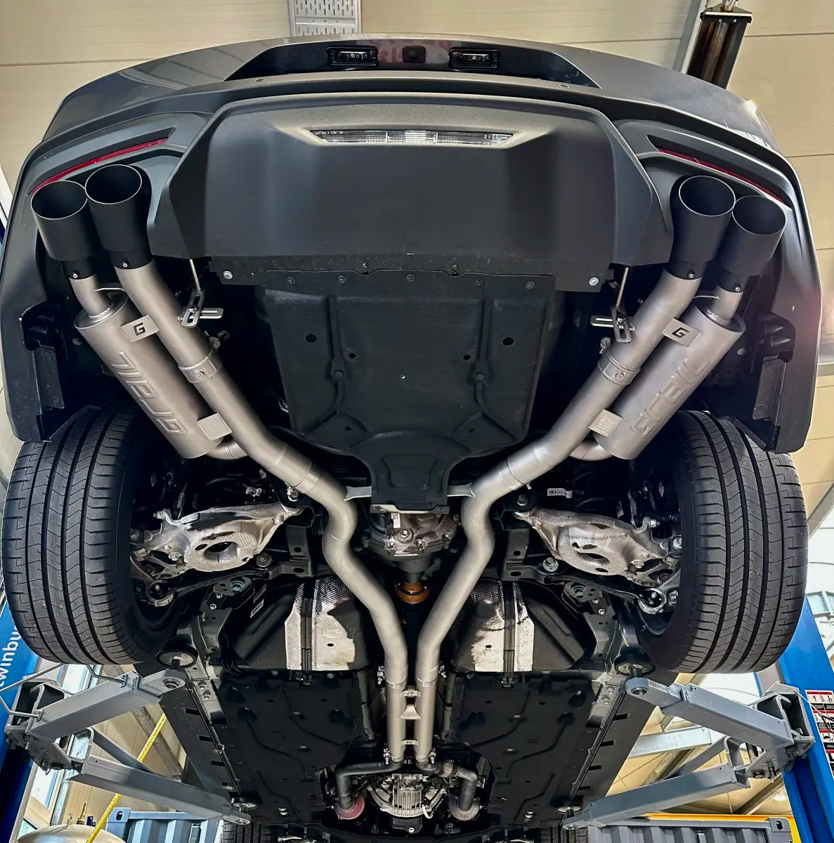 Grail Abgasanlage passend für Ford Mustang Gen. 7 5.0 GT V8 S650 (2024 -) EU-Model – Klappenanlage   Grail