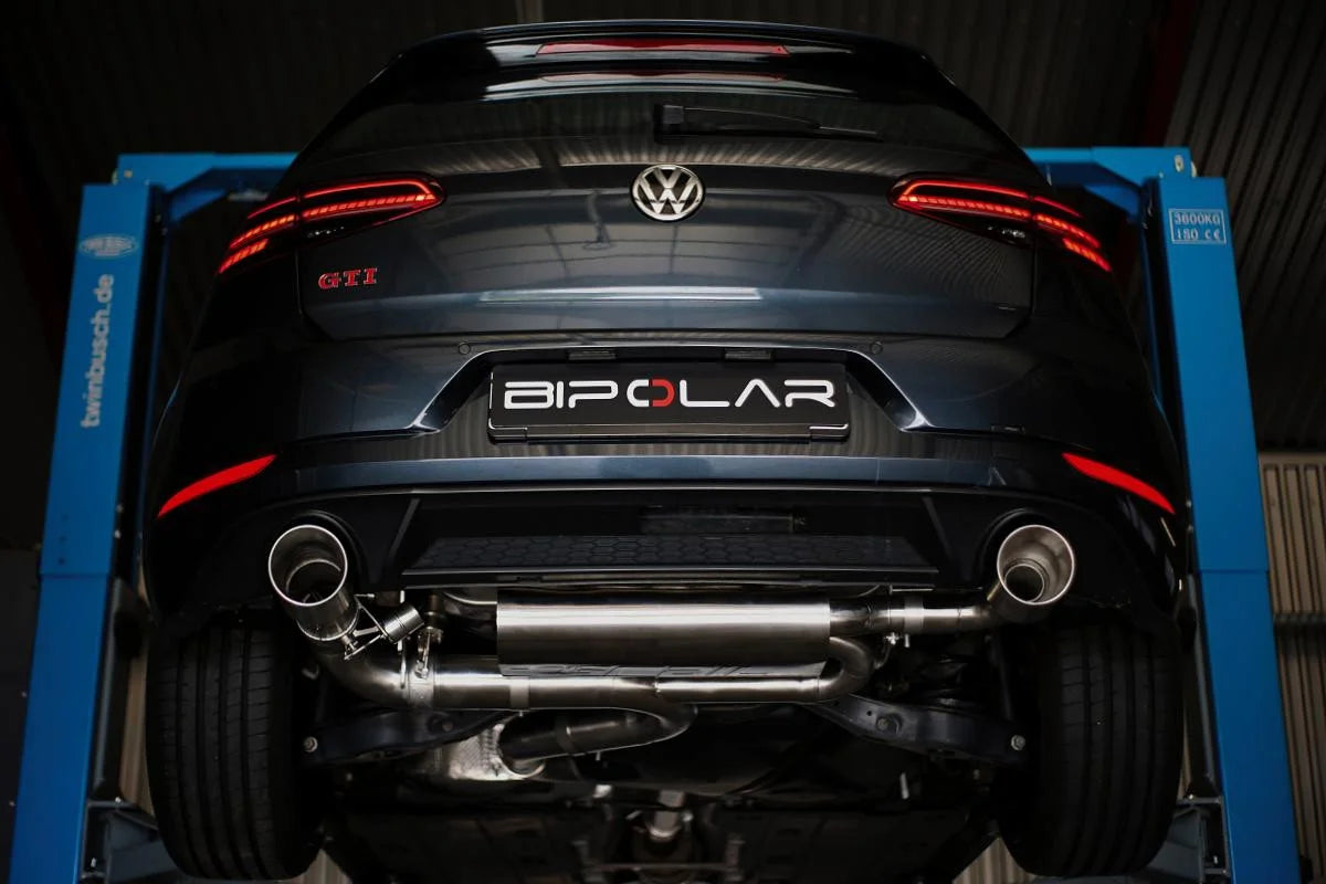 Grail exhaust system for VW Golf 7 GTI 3.5 inch 