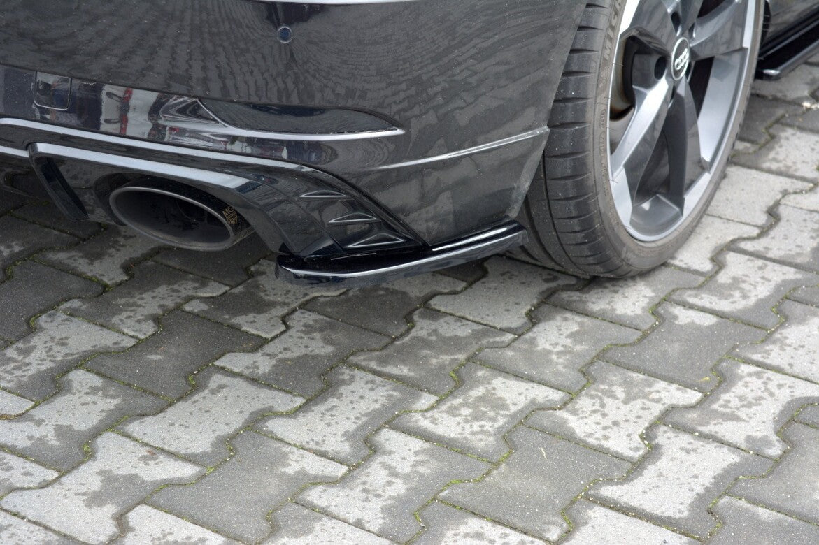 Rear Flaps Diffuser for Audi RS3 8V FL Sportback 