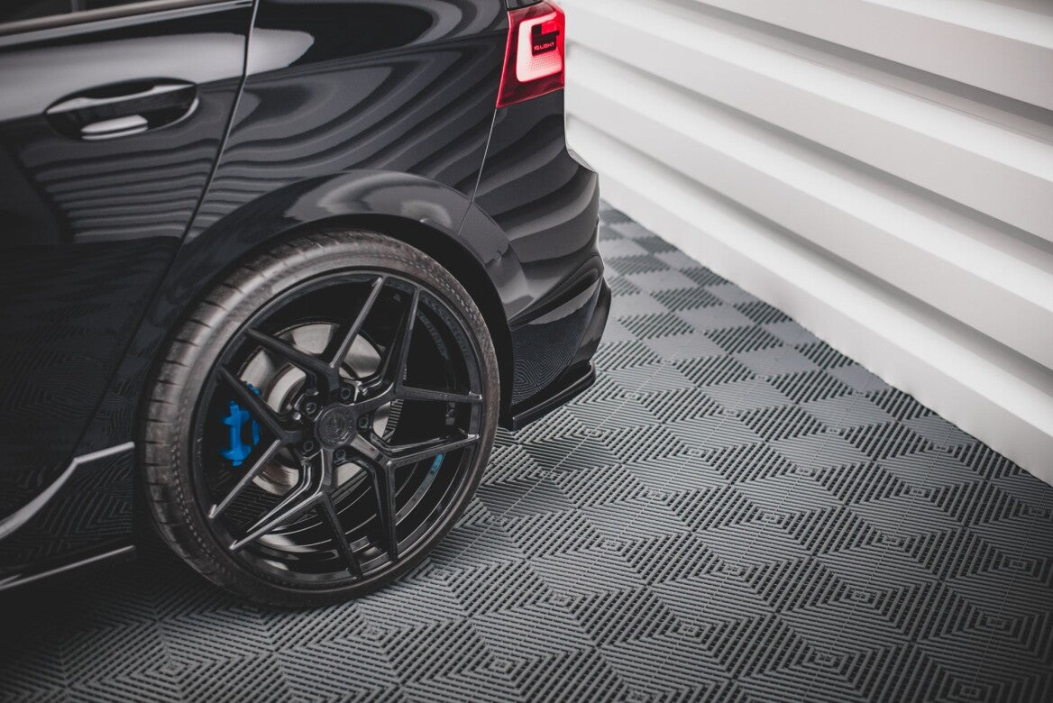 Heck Ansatz Flaps Diffusor für VW Golf R Mk8