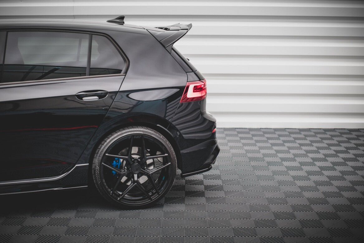 Heck Ansatz Flaps Diffusor für VW Golf R Mk8