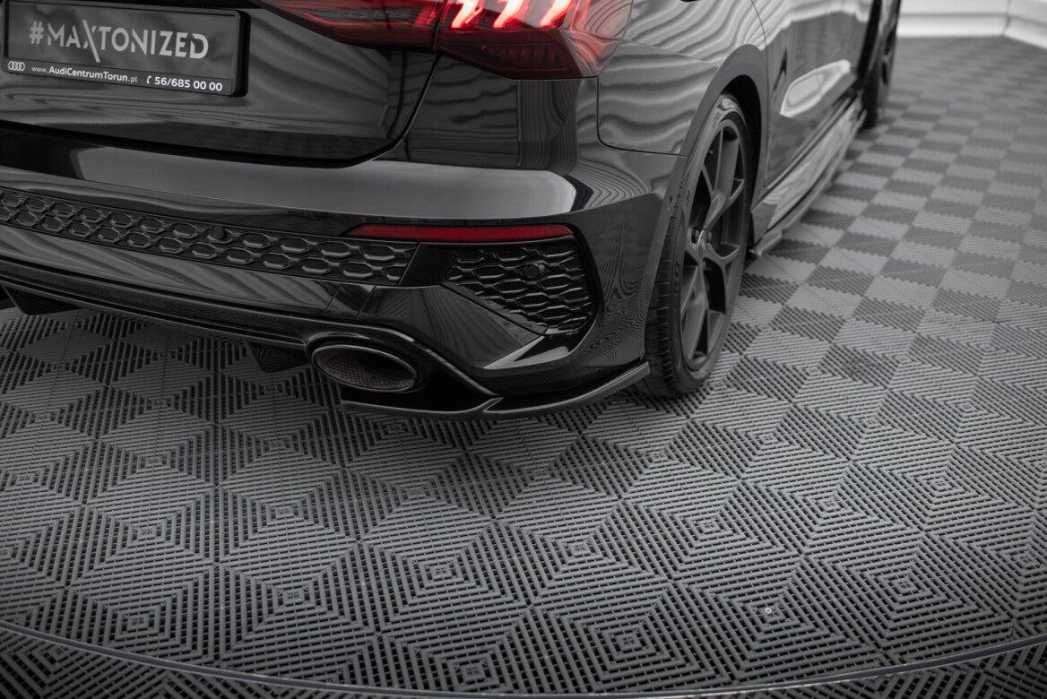 Heck Ansatz Flaps Diffusor V.1 für Audi RS3 Sportback 8Y