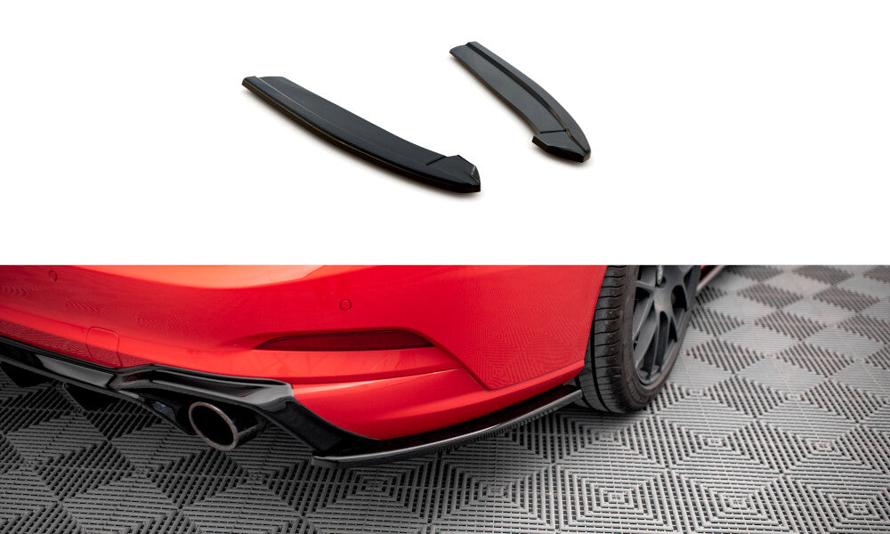 Heck Ansatz Flaps Diffusor V.7 für Ford Focus Kombi ST-Line Mk4