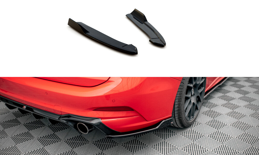 Heck Ansatz Flaps Diffusor V.8 für Ford Focus Kombi ST-Line Mk4