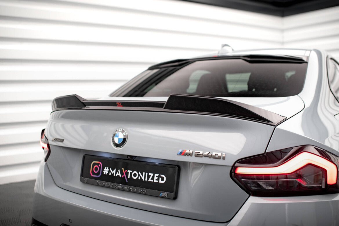 Carbon Fiber Heckklappenspoiler für BMW M2 G87 / M240i / 2 M-Paket / 2 Standard G42   Maxton Design
