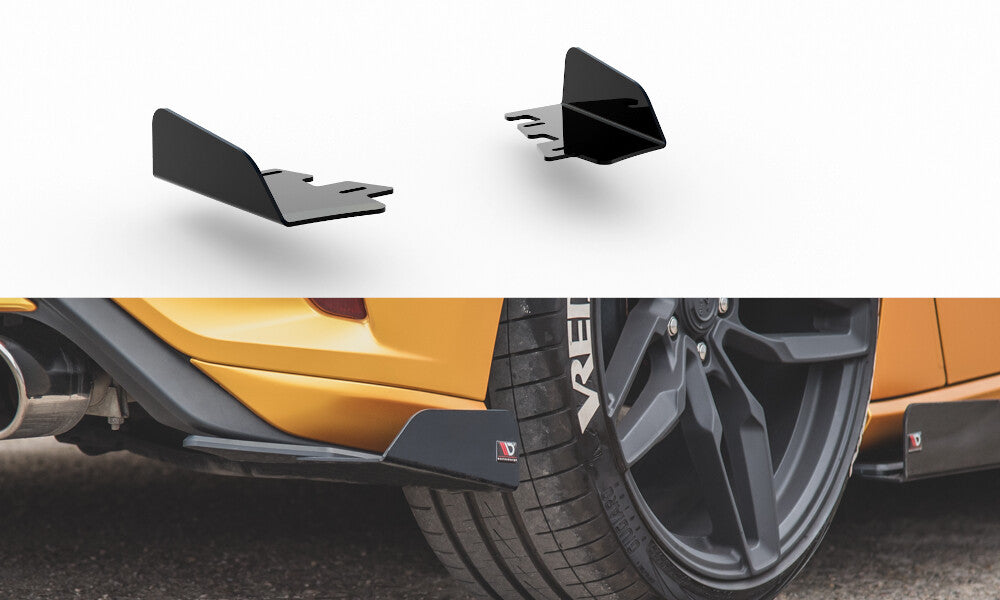 Heck Stoßstangen Flaps / Wings für Ford Focus ST Mk4