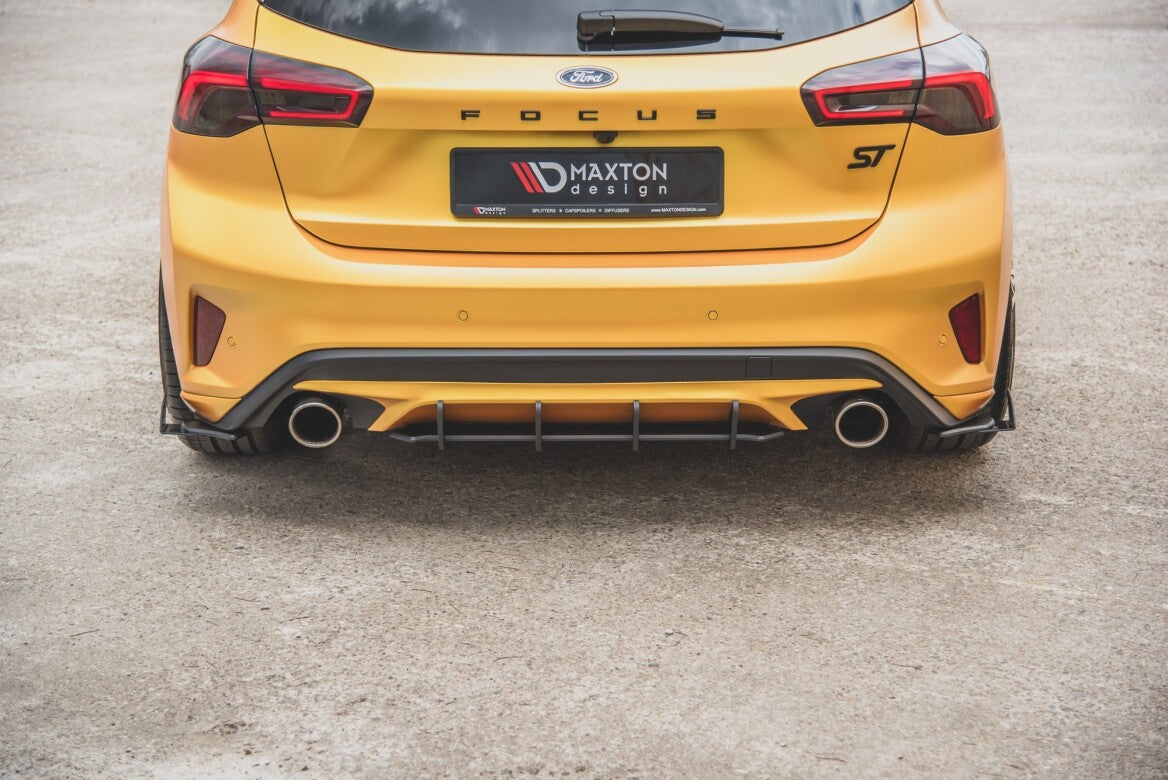 Heck Stoßstangen Flaps / Wings für Ford Focus ST Mk4