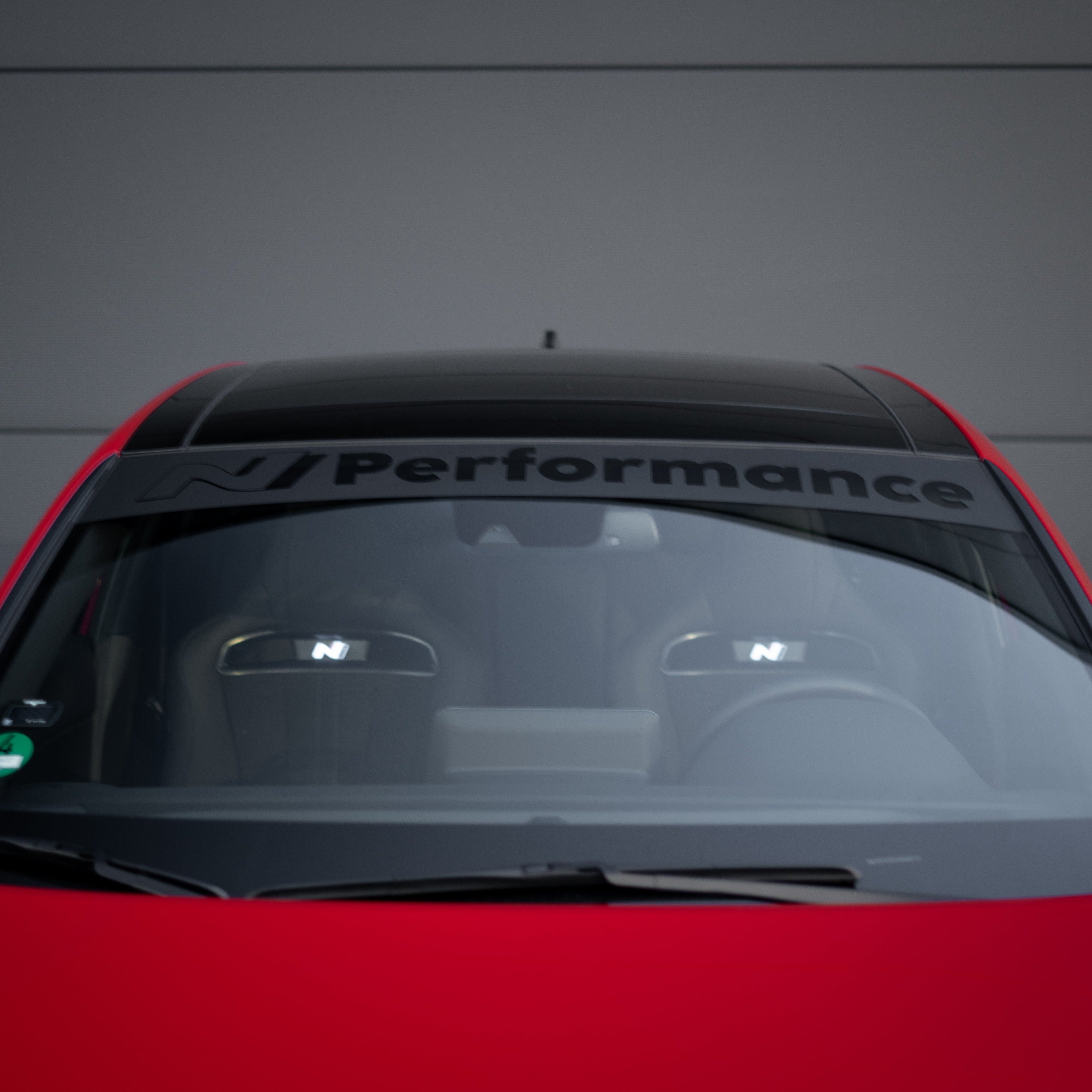 N-Performance window sticker