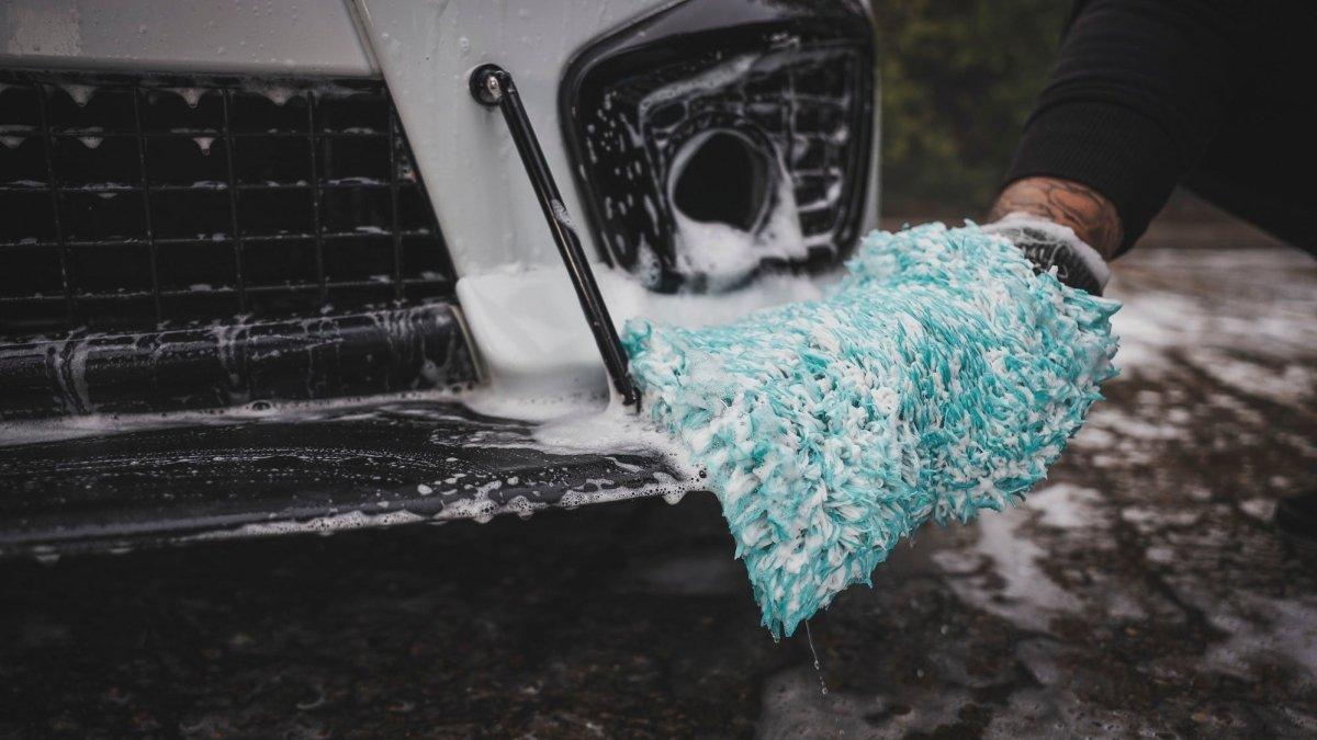 Plush Wash Mitt   Auto Finesse