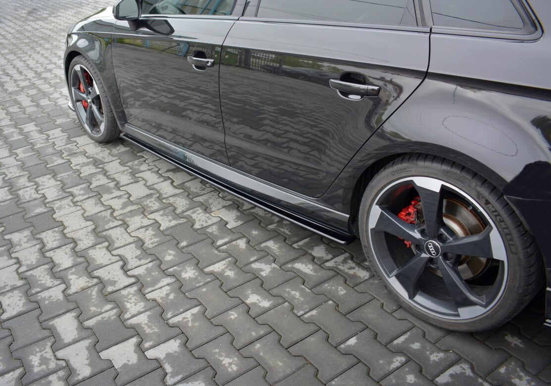 Side skirts cup strips for Audi RS3 8V FL Sportback