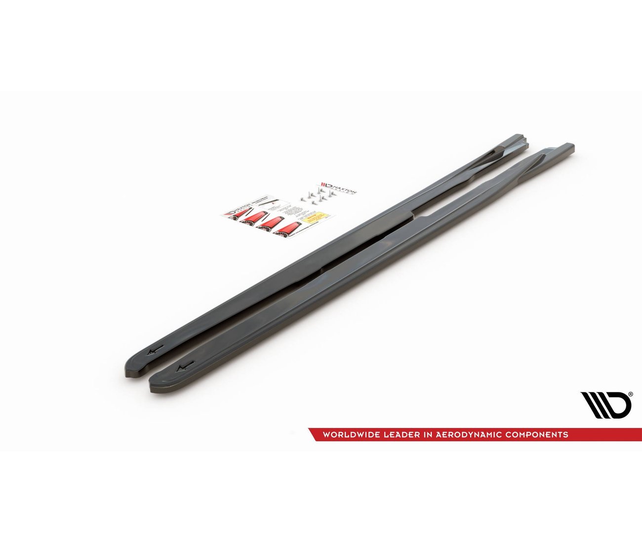 Side skirts V.1 for Toyota GR Yaris 