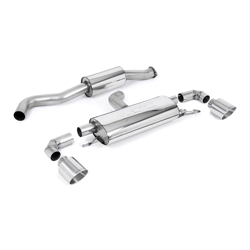 Milltek exhaust system from OPF suitable for Toyota Yaris GR