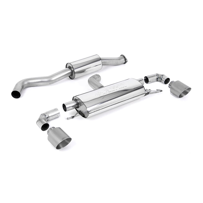 Milltek exhaust system from OPF suitable for Toyota Yaris GR