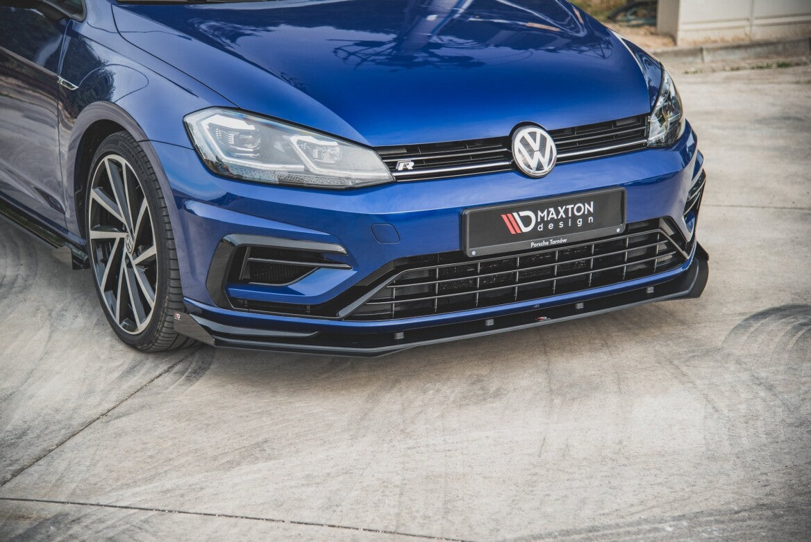 Street Pro Cup Spoilerlippe Front Ansatz für VW Golf 7 R Facelift