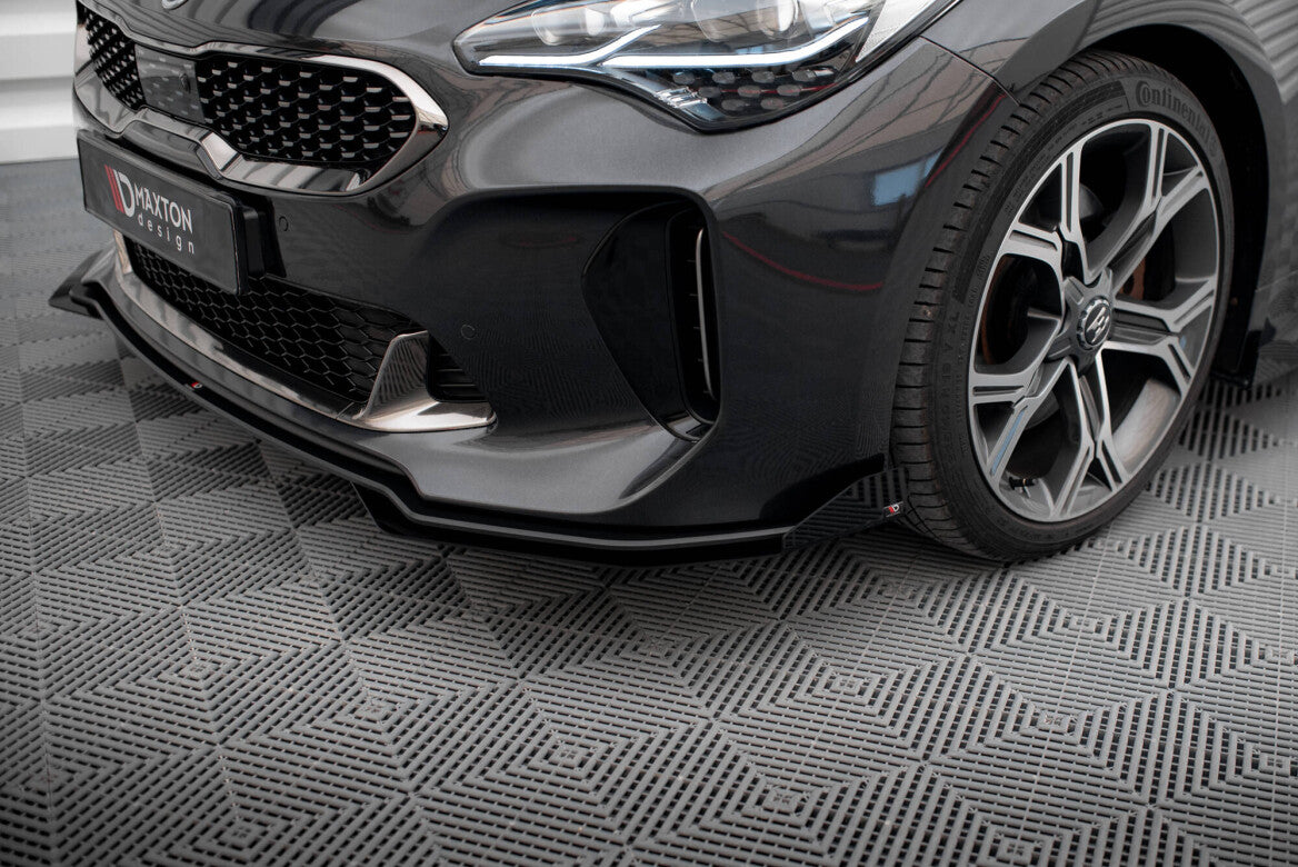 Street Pro Front Stoßstangen Flaps für Kia Stinger GT / GT-Line