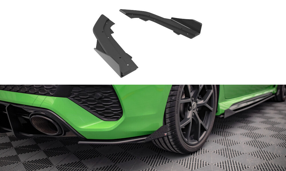 Street Pro Heck Ansatz Flaps Diffusor für Audi RS3 Limousine 8Y