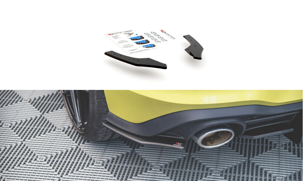 Street Pro Heck Ansatz Flaps Diffusor für VW Golf 8 GTI Clubsport