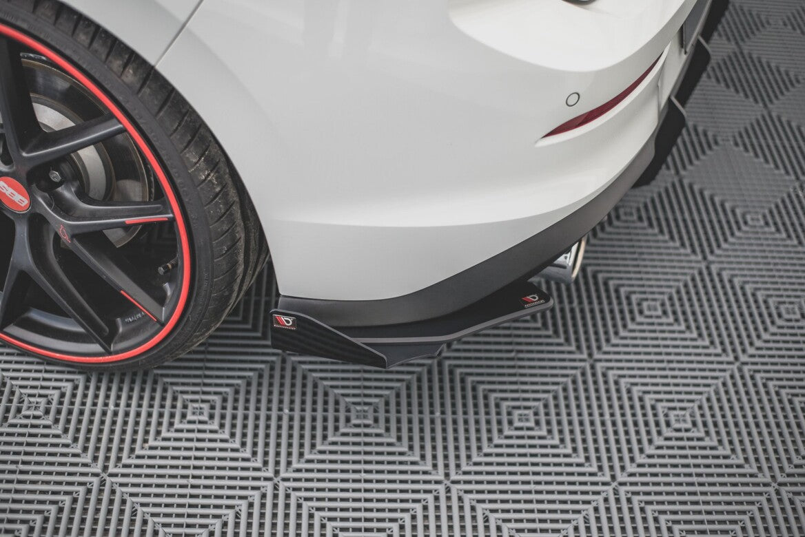 Street Pro Heck Ansatz Flaps Diffusor für VW Golf 8 GTI