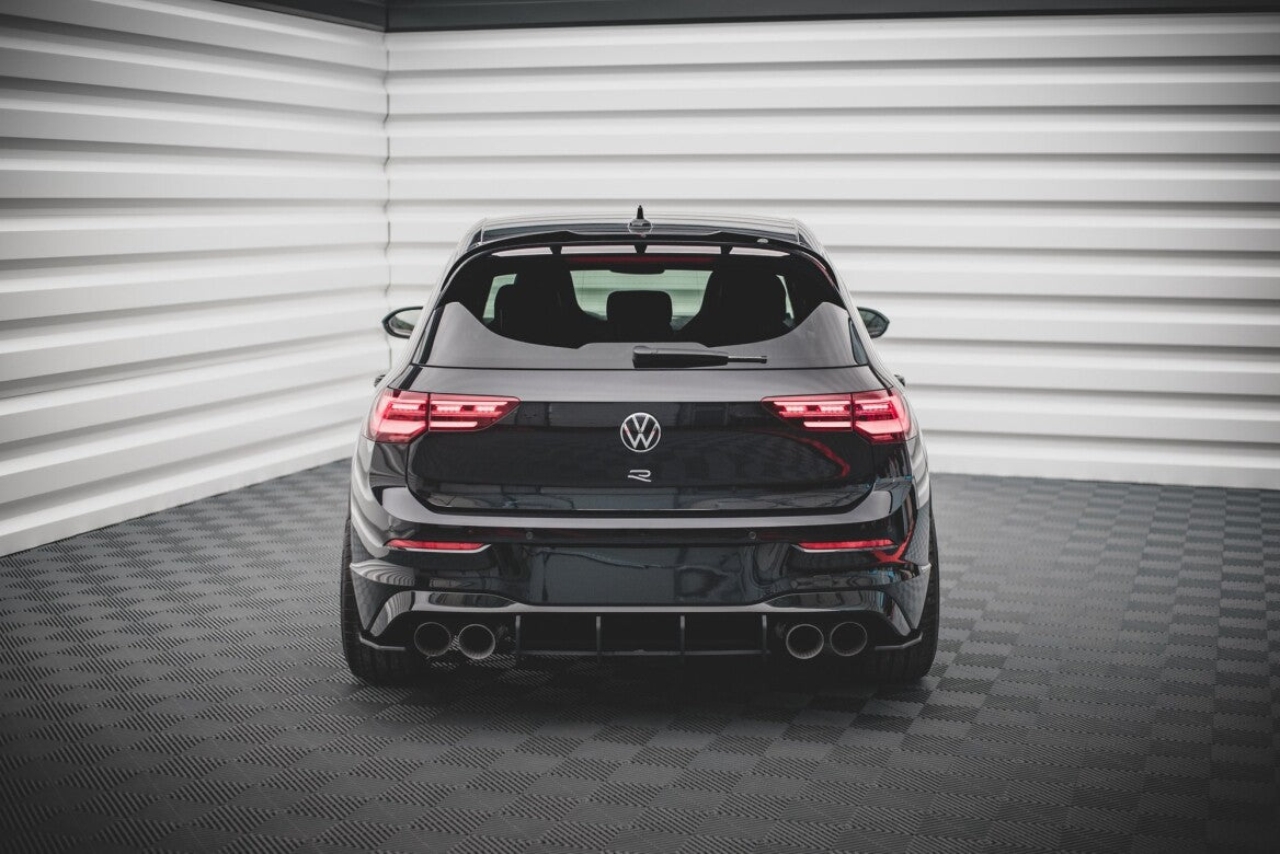 Street Pro Heckschürze Heck Ansatz Diffusor für VW Golf R Mk8