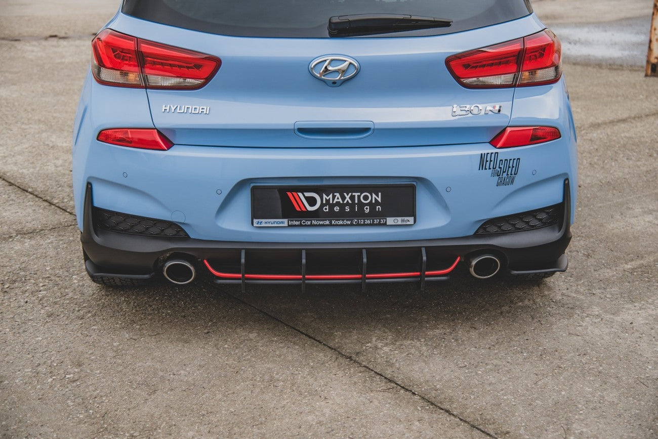 Street Pro rear bumper V.2 for Hyundai I30 N Mk3 Hatchback