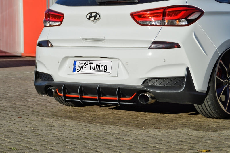 Racing rear apron for Hyundai I30N Performance