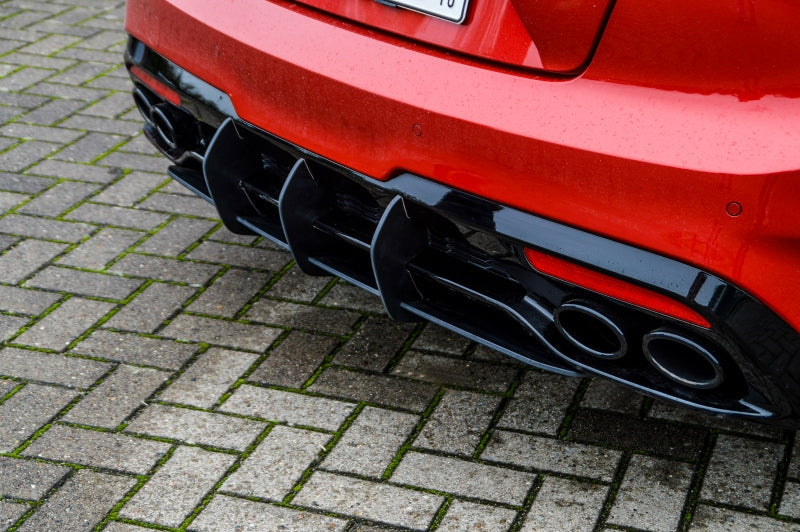 Milled rear apron for Kia Stinger GT