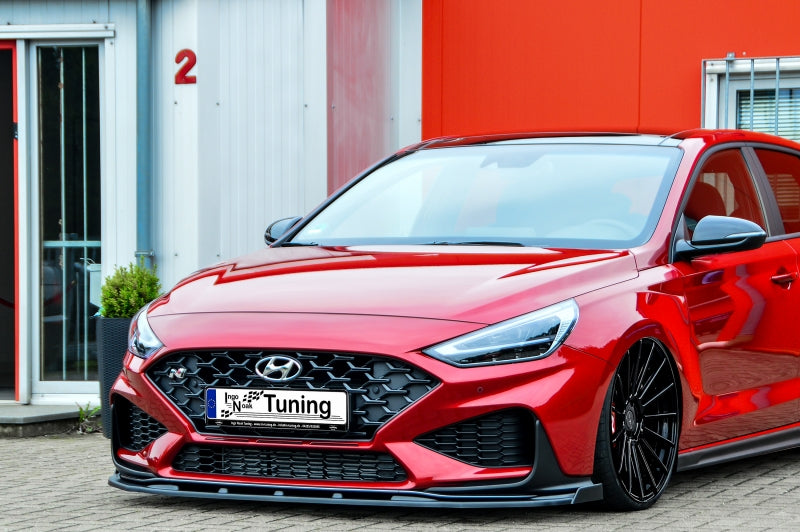 Cup Frontspoilerlippe mit Wing für Hyundai I30N Performance Facelift