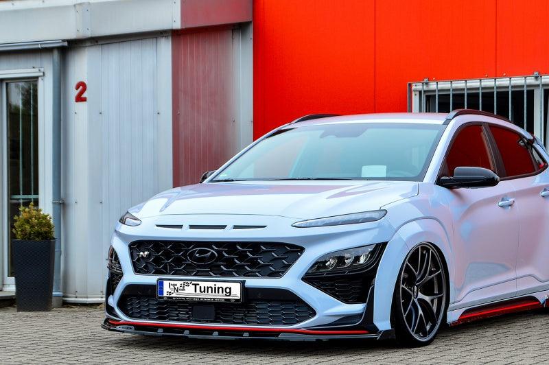 Cup Frontspoilerlippe mit Wing für Hyundai Kona N