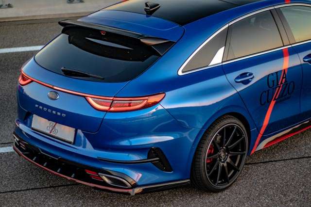 Roof spoiler Kia Proceed GT