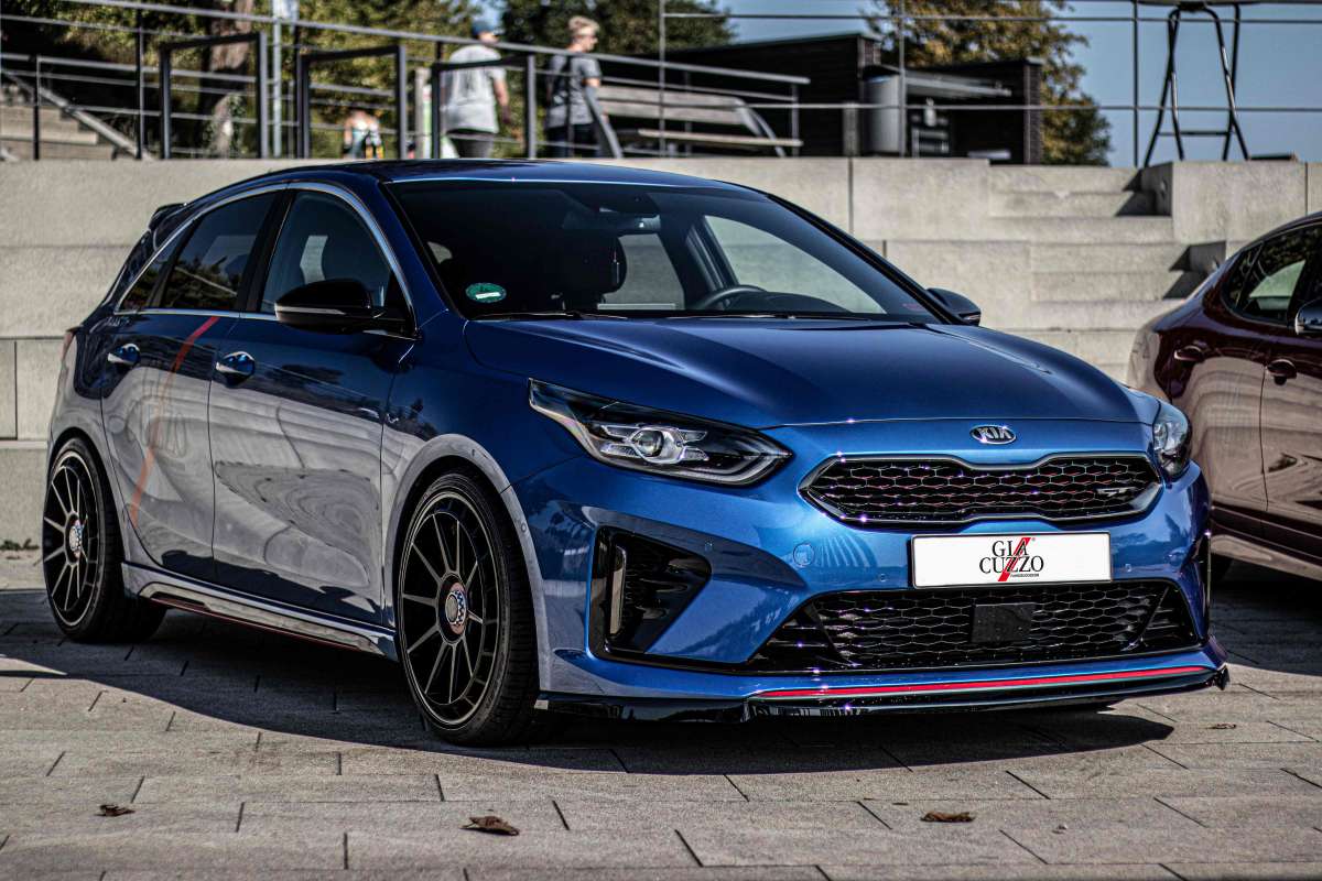 Front spoiler lip Kia Proceed GT