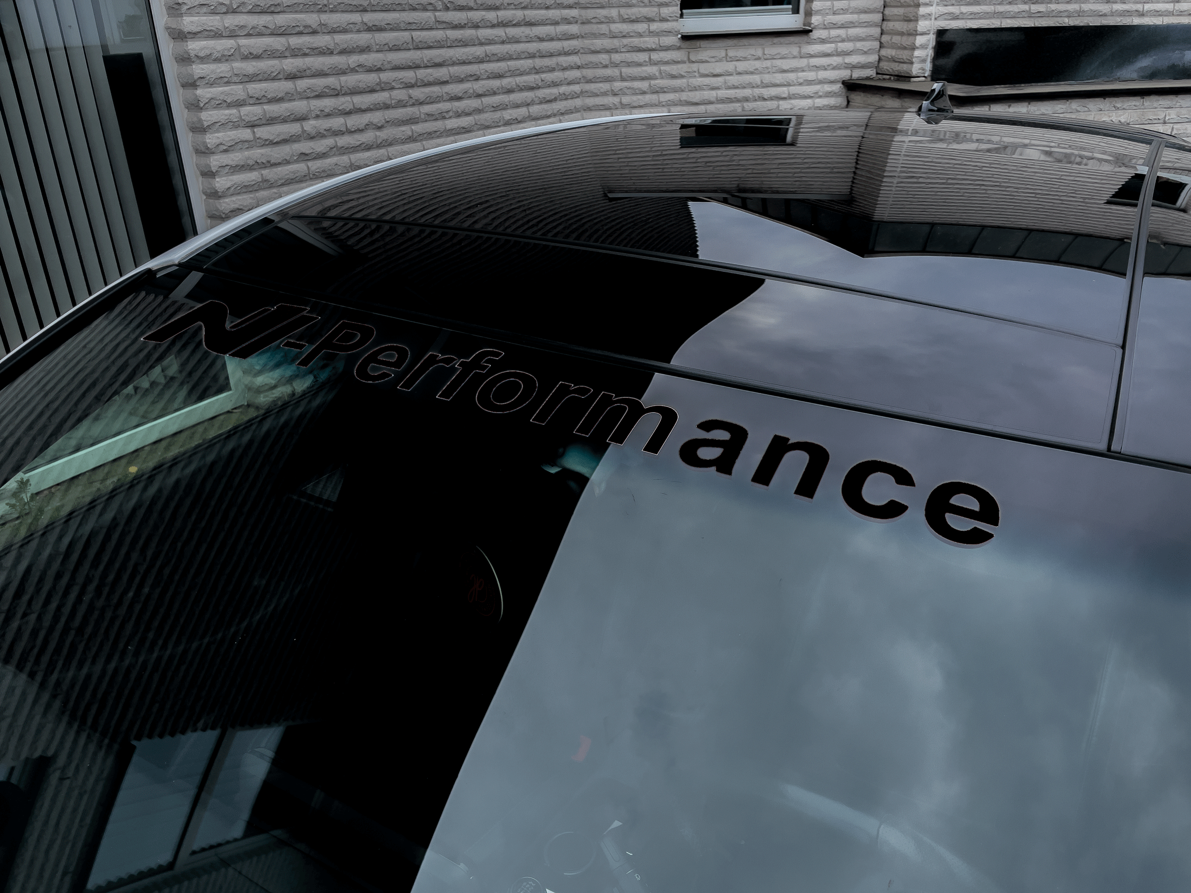 N-Performance window sticker