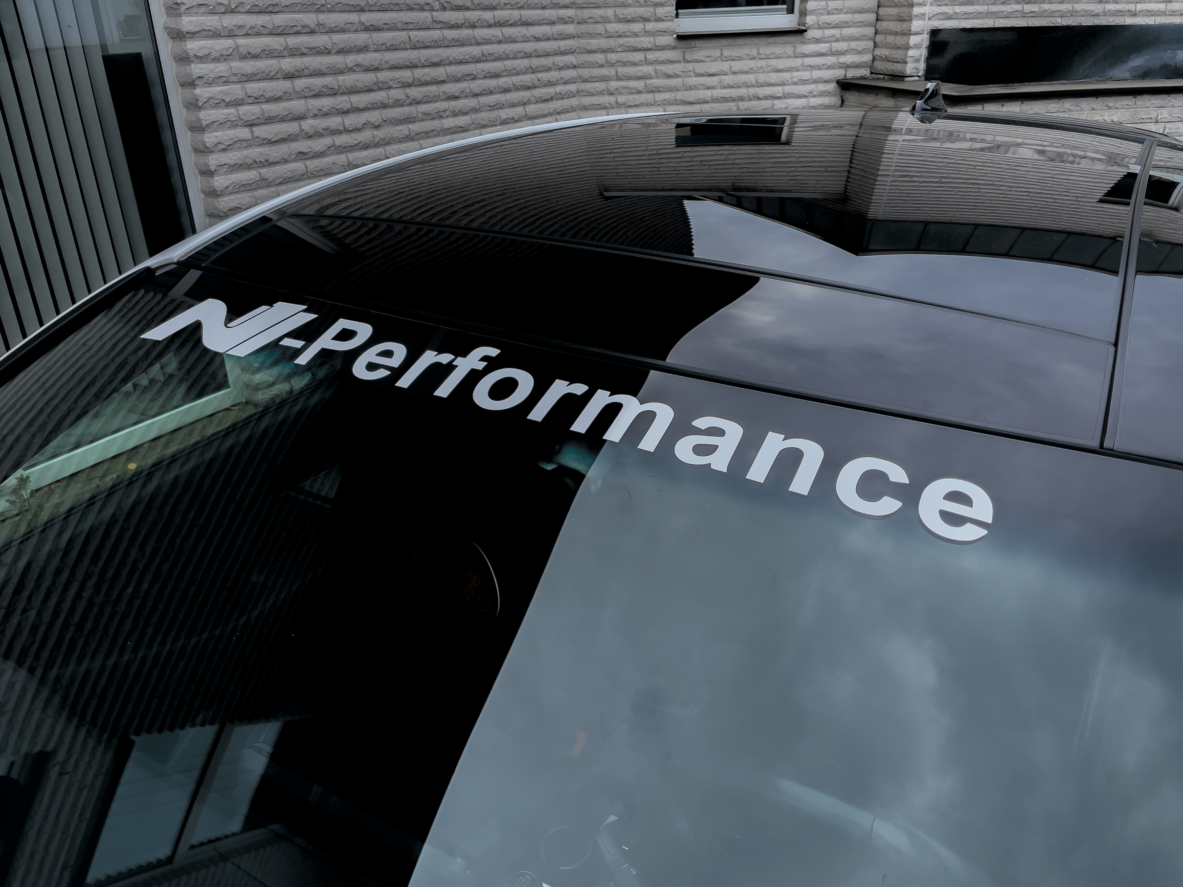 N-Performance window sticker