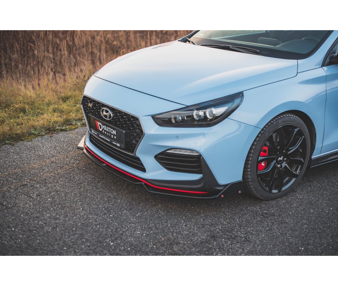 Front lip V.6 + Flaps for Hyundai I30N