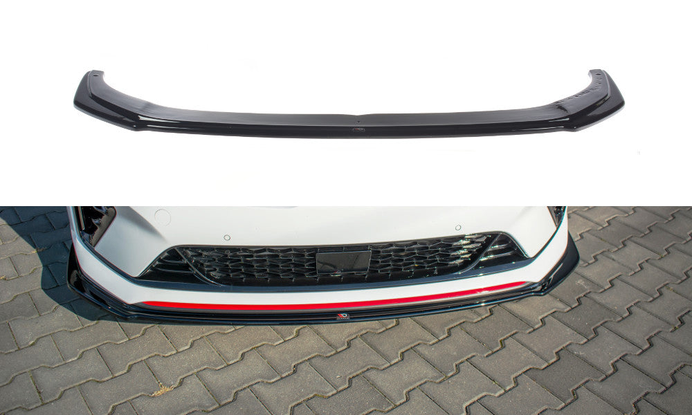 Cup spoiler lip front approach for Kia Sportage GT-Line